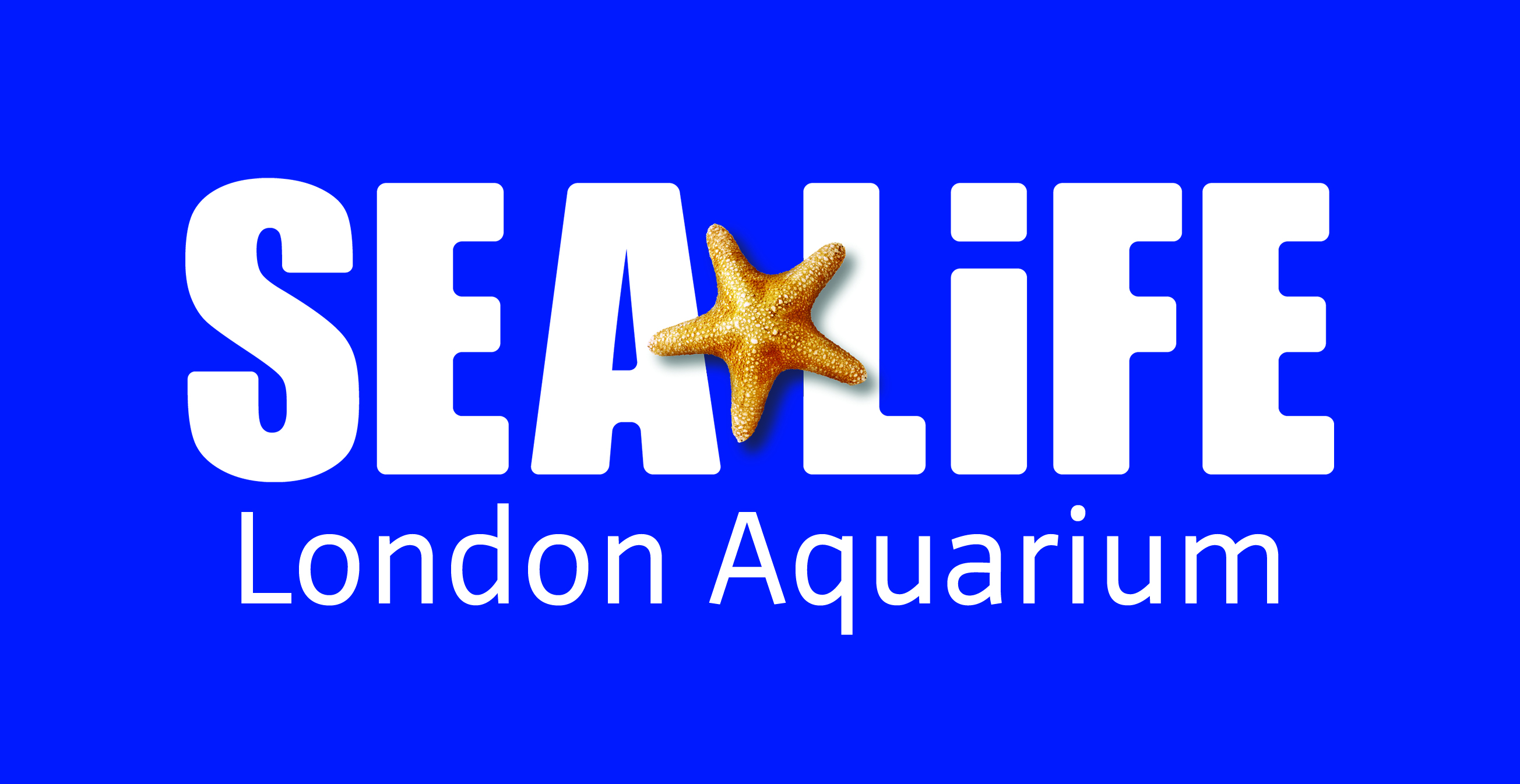 SEA LIFE London logo in blue